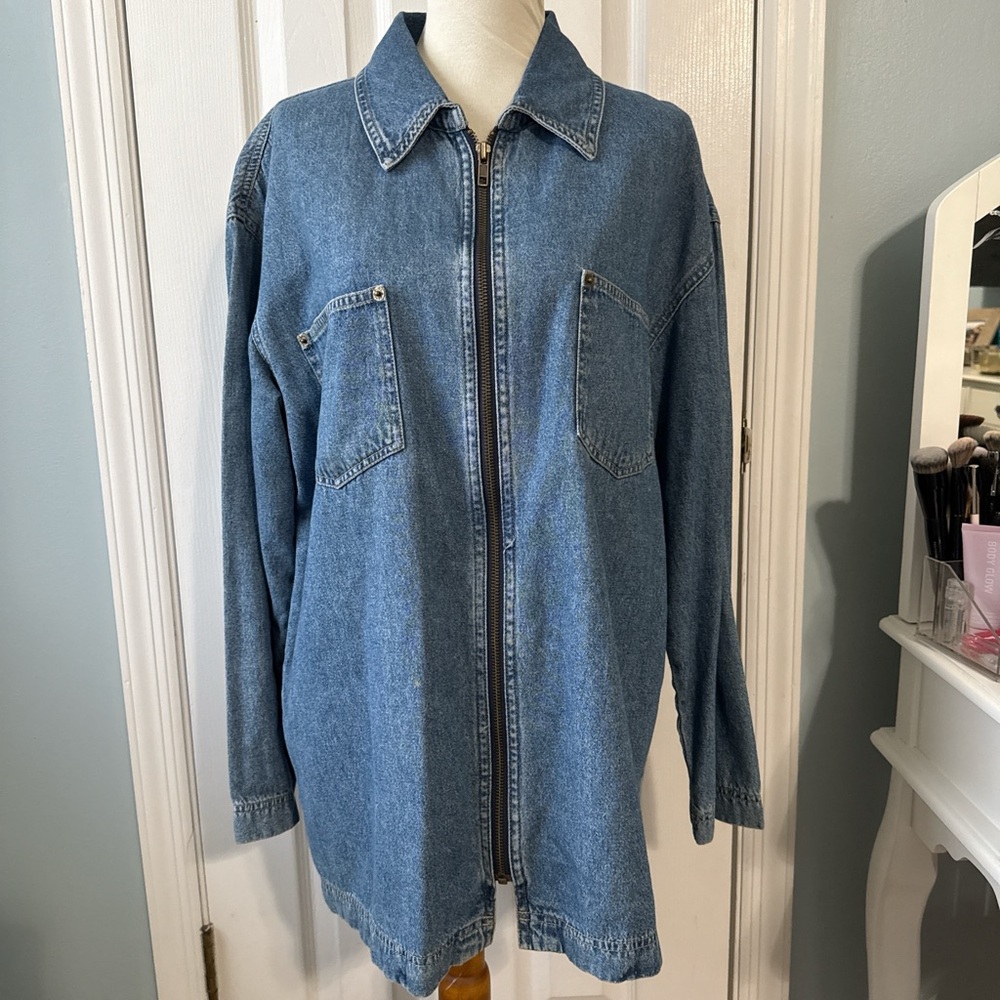 Denim&Co Classic Blue Jean Jacket